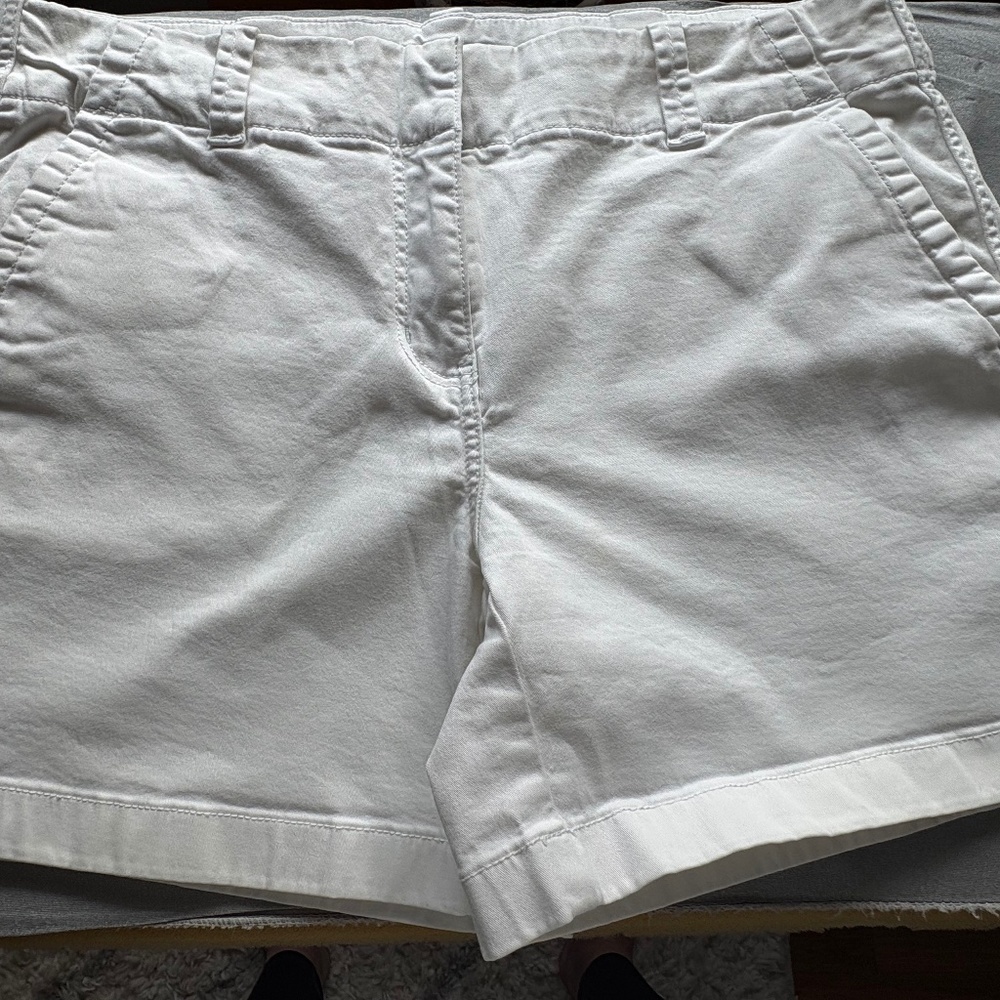 White 4” shorts